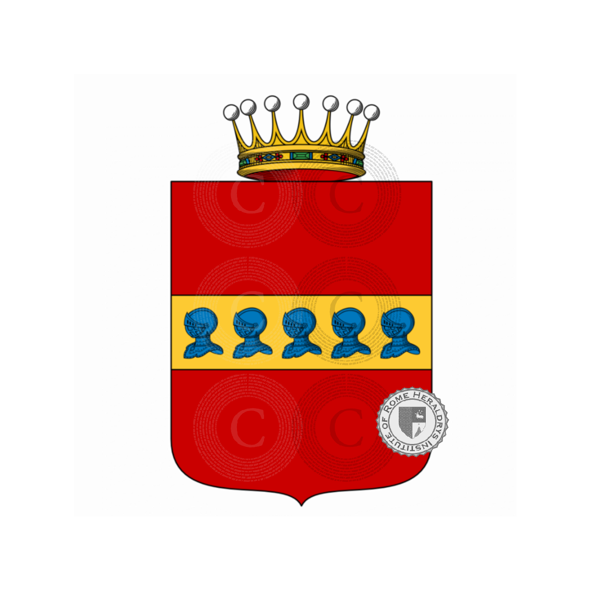 Escudo de la familiaLanzarotto, Lancellotti,Lancillotto,Lanzarotta,Lanzillotta,Lanzillotto,Lanzirotta