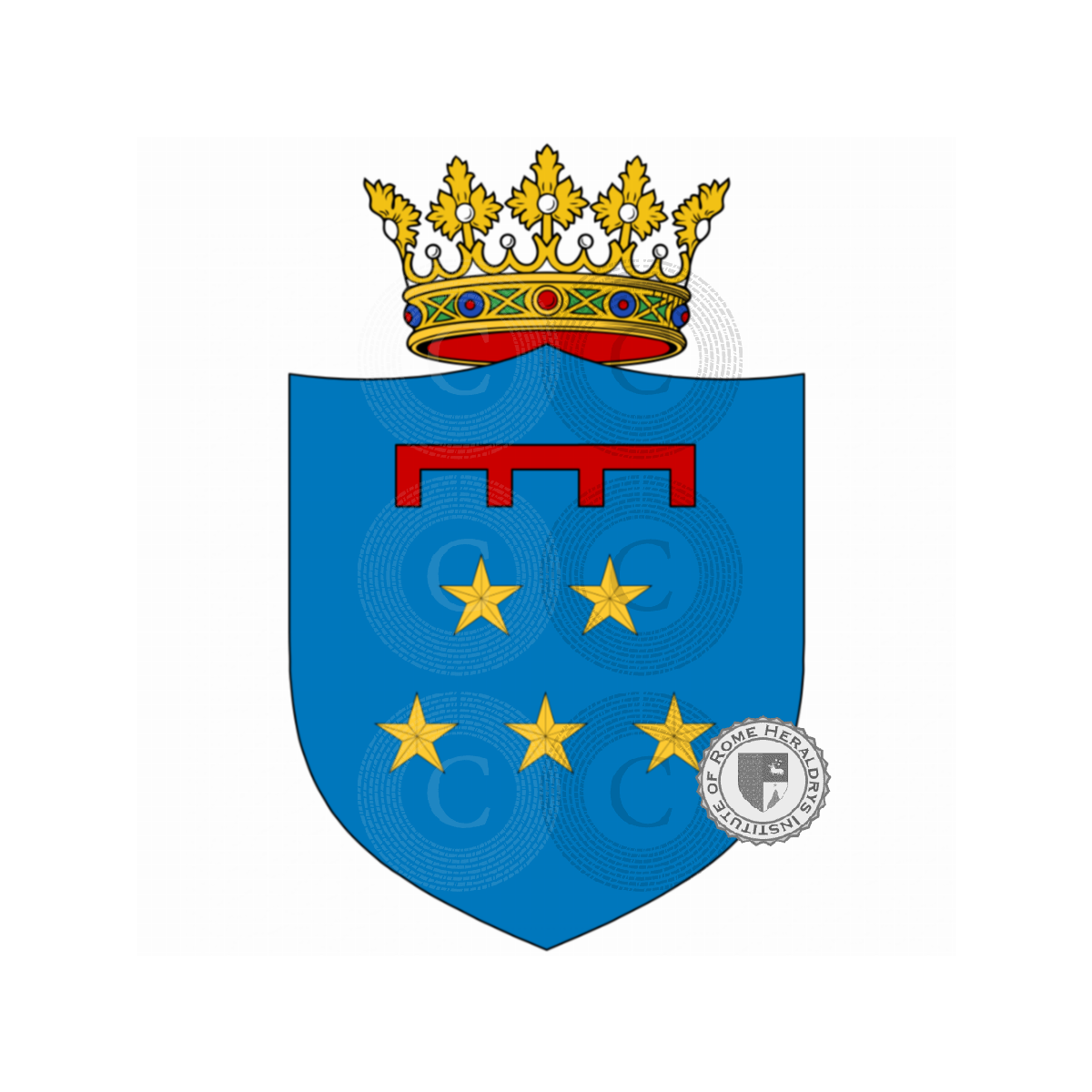 Escudo de la familiaLancellotti, Lancelloti,Lancelotti,Lanzarotto