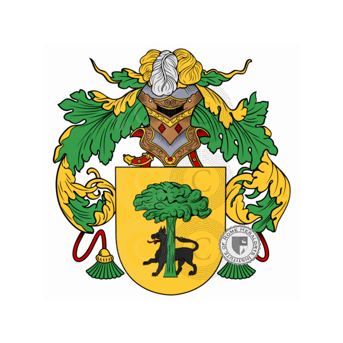 Coat of arms of familyQuiroga