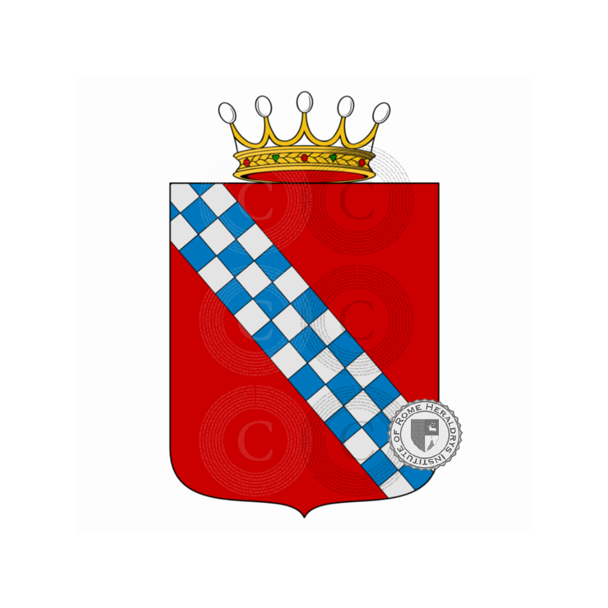 Wappen der FamilieDavanzati, Chiarino,Davanzati Chiarini
