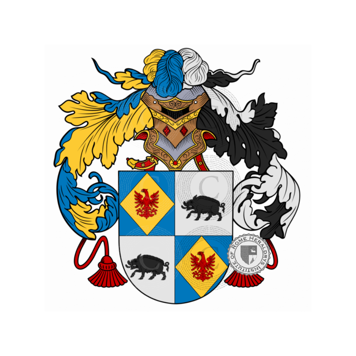 Wappen der FamilieFalcó de Belaochaga, Falcò Pio