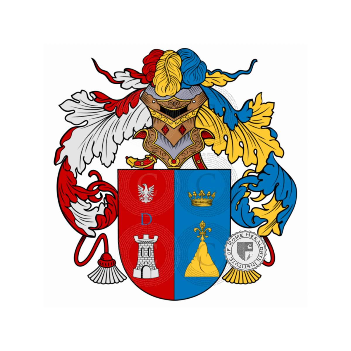 Coat of arms of familyDeu