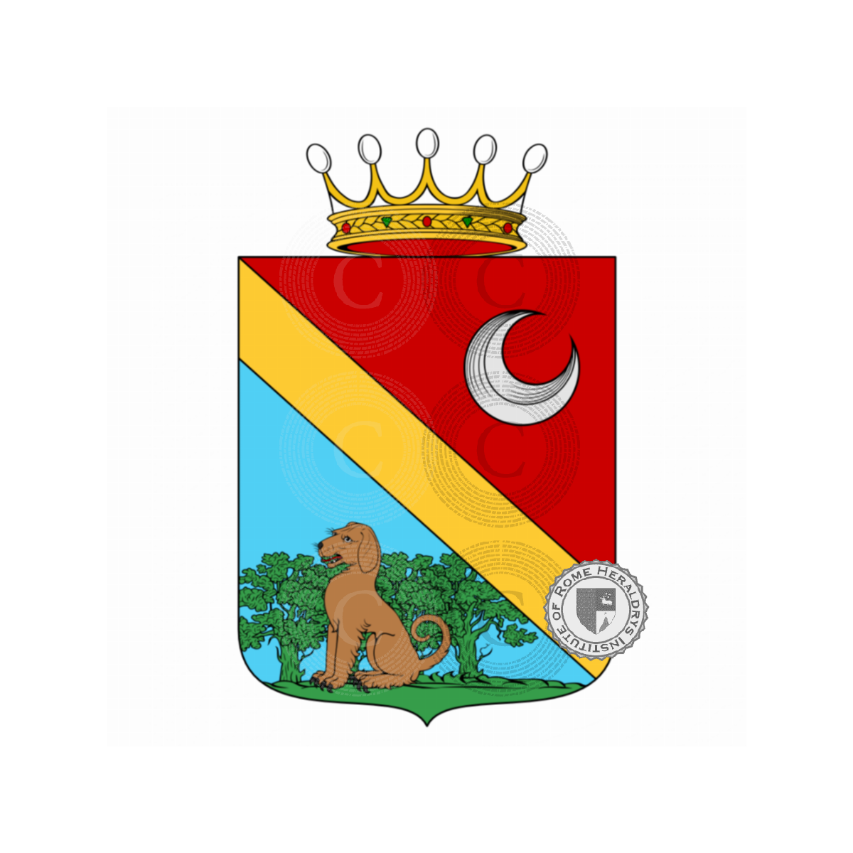 Coat of arms of familyCalamai, Calamai