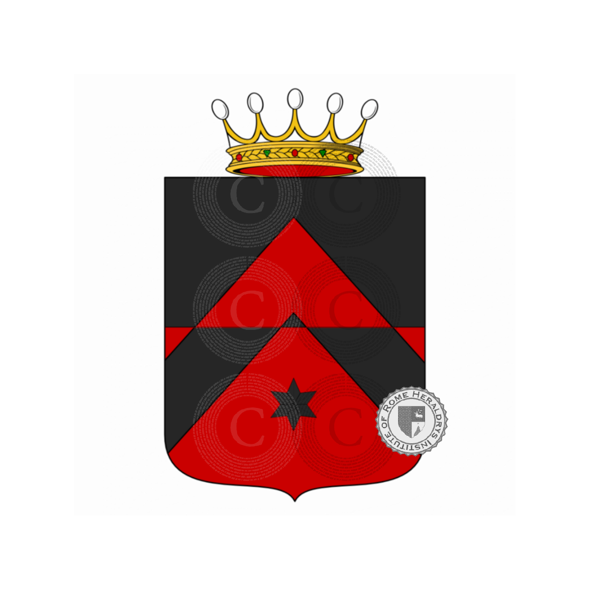 Escudo de la familiaCalamai, Calamaj,Calamari