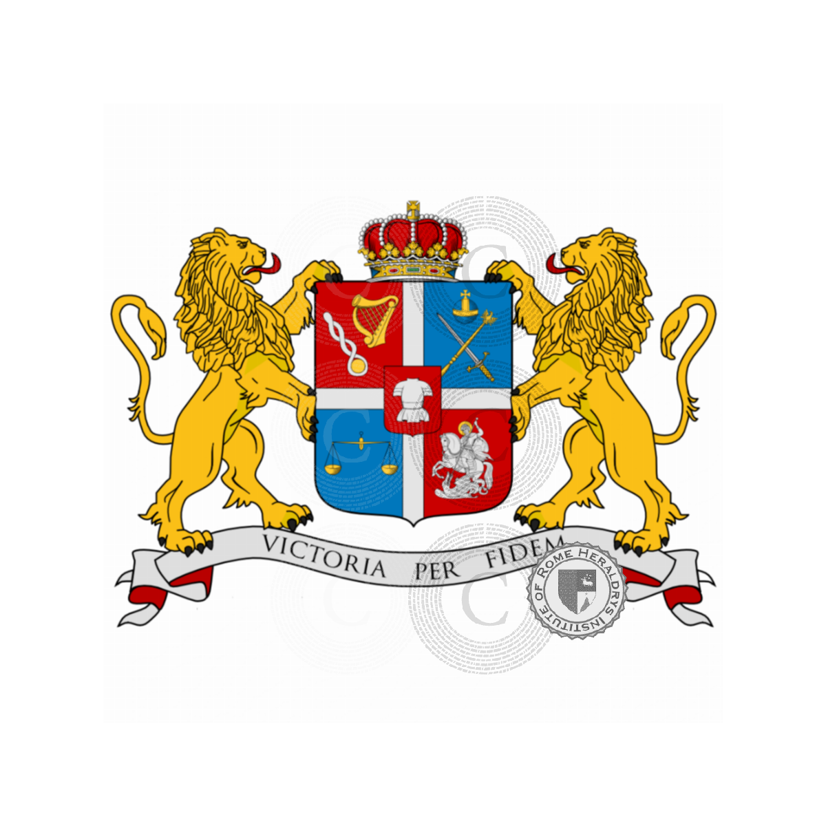 Wappen der FamilieBagrationi Betaneli
