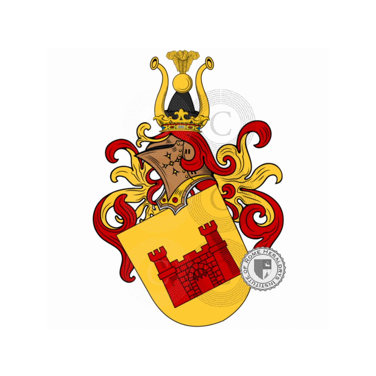 Coat of arms of familyKaldern, Kaldere,Kaldern