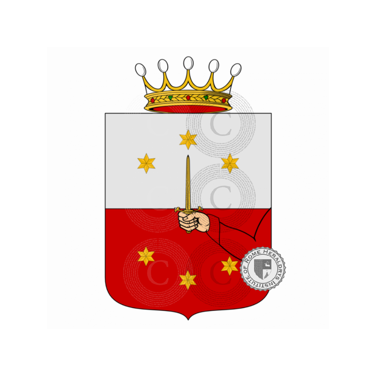 Wappen der FamilieSimoncini, Simoncinni