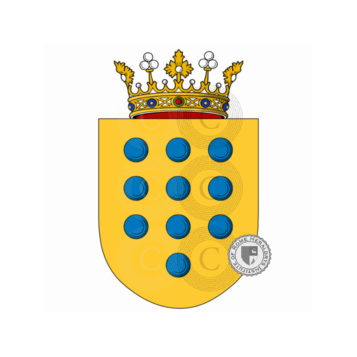 Coat of arms of familyÁvila