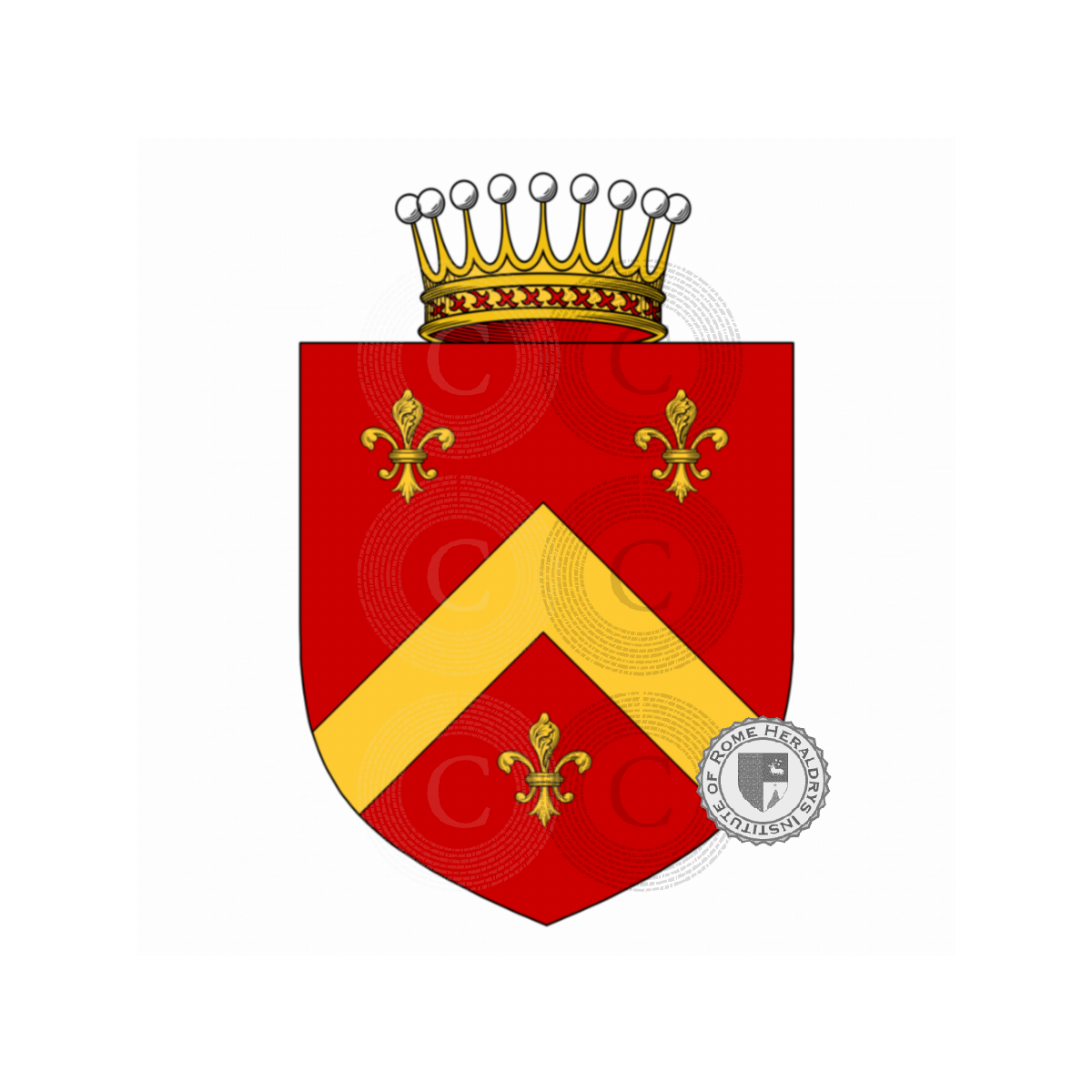 Coat of arms of familyDolci, del Doce,Duca,Duce
