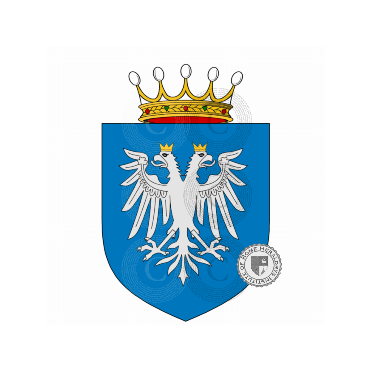 Escudo de la familiaDolci, del Doce,Duca,Duce