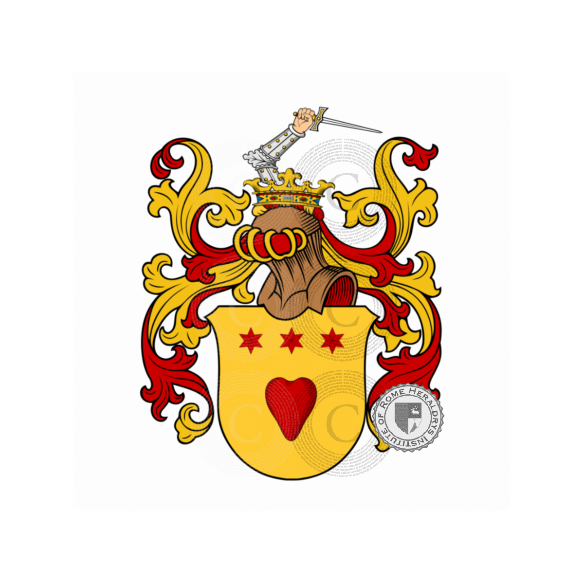 Wappen der FamilieBrogle, Bröglin