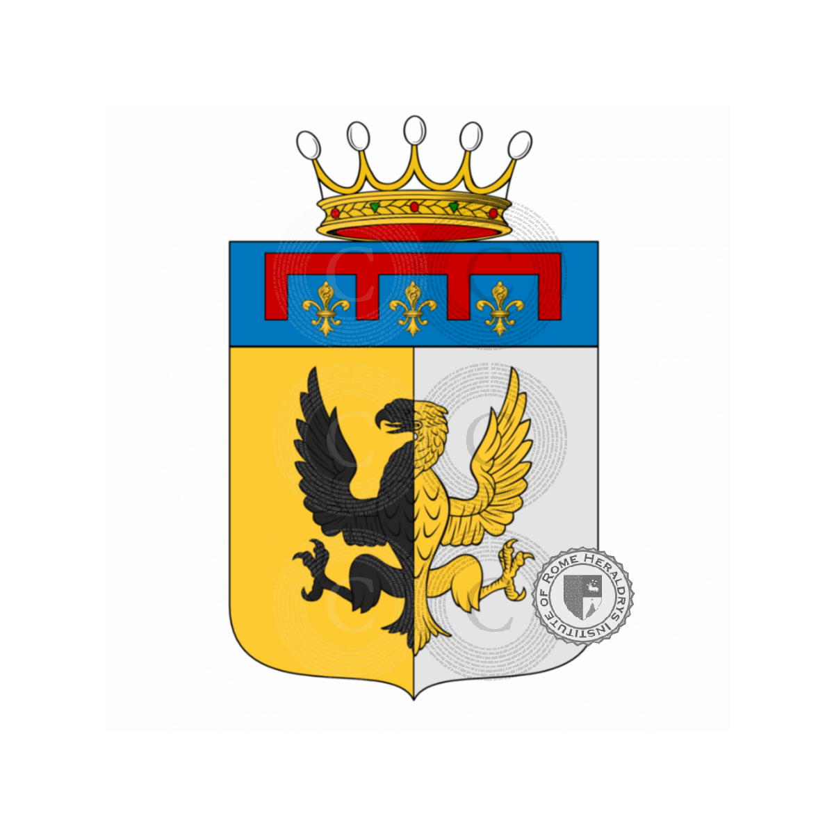 Escudo de la familiaParmegiani, Parmeggiani,Parmigiani
