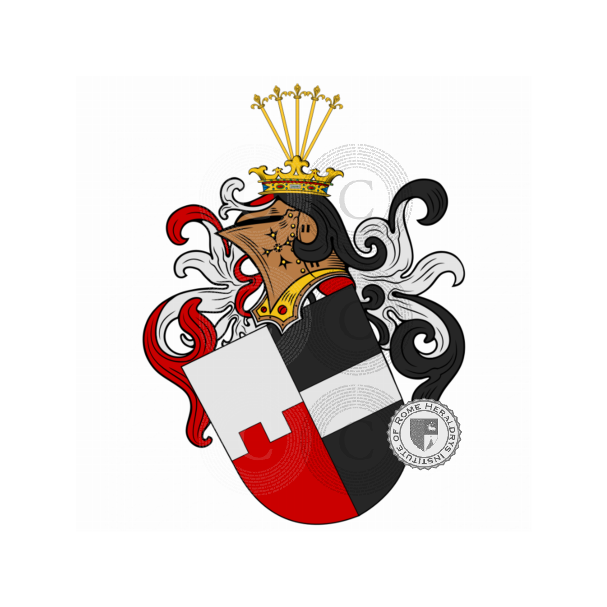 Wappen der FamilieDosten von Erelbach, Dosten von Erelbach,Doster,Tostler