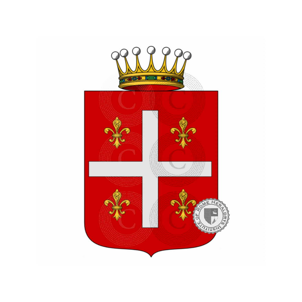 Escudo de la familiaPaladini, Paladino,Palladini