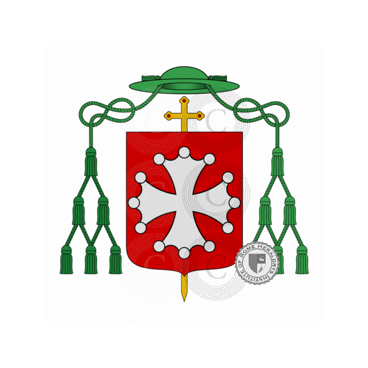 Wappen der FamiliePalladini, Paladino,Palladini