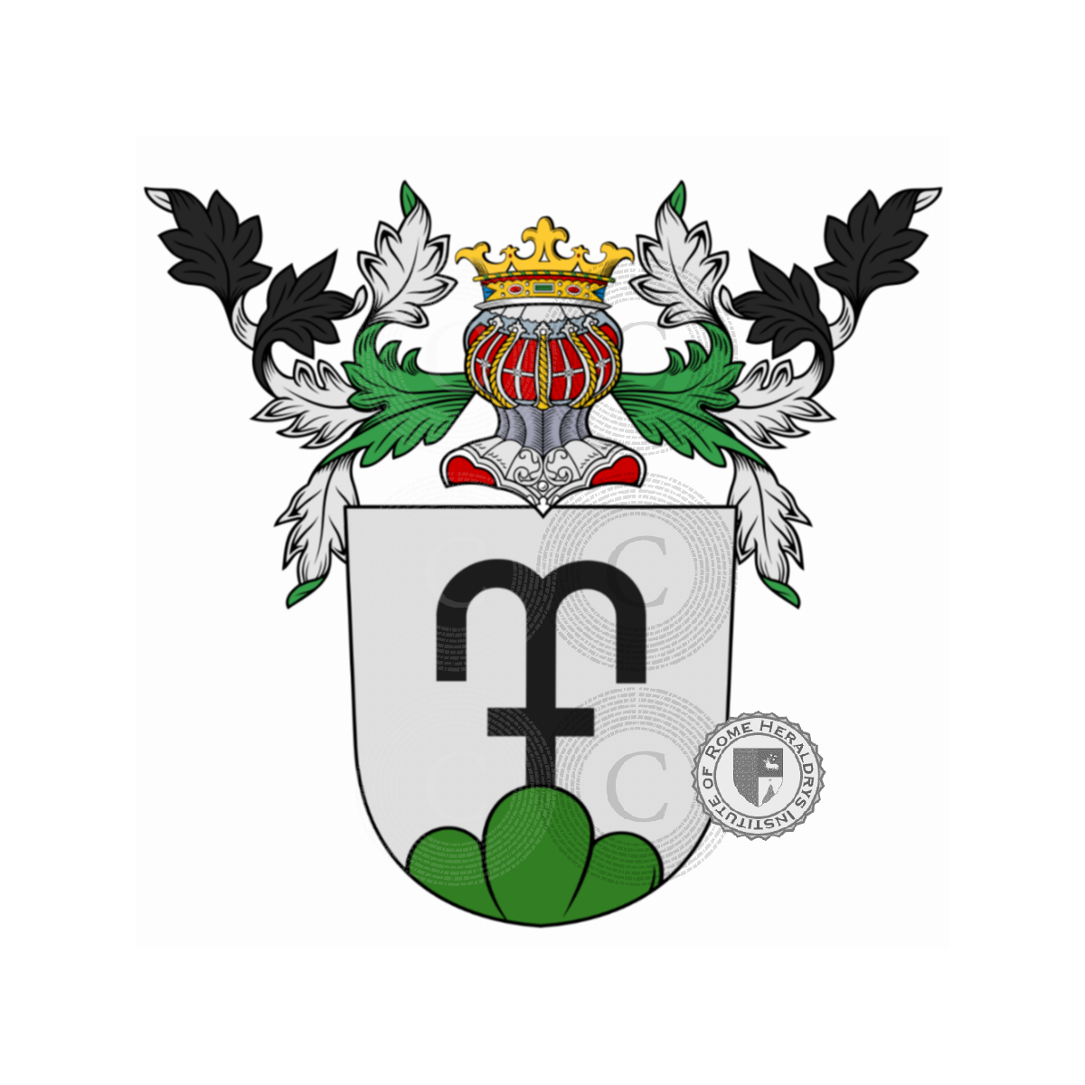 Escudo de la familiaStaub, Stäub