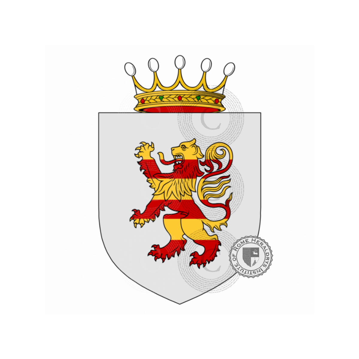 Coat of arms of familyAltichini, dalla Riva