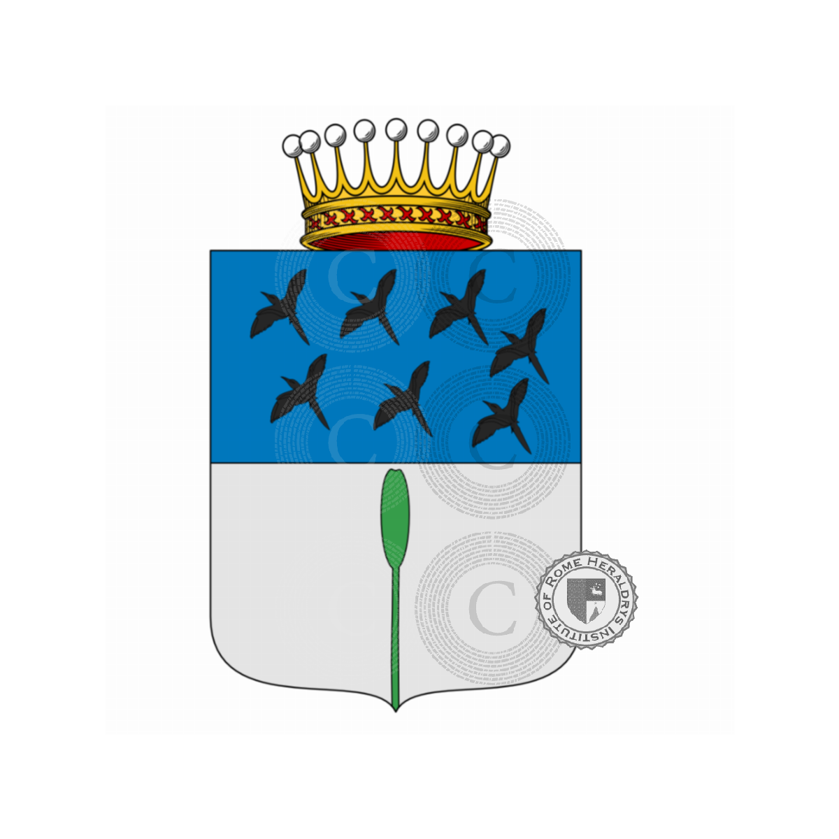 Coat of arms of familyMasetta, dalla Masetta,della Massa