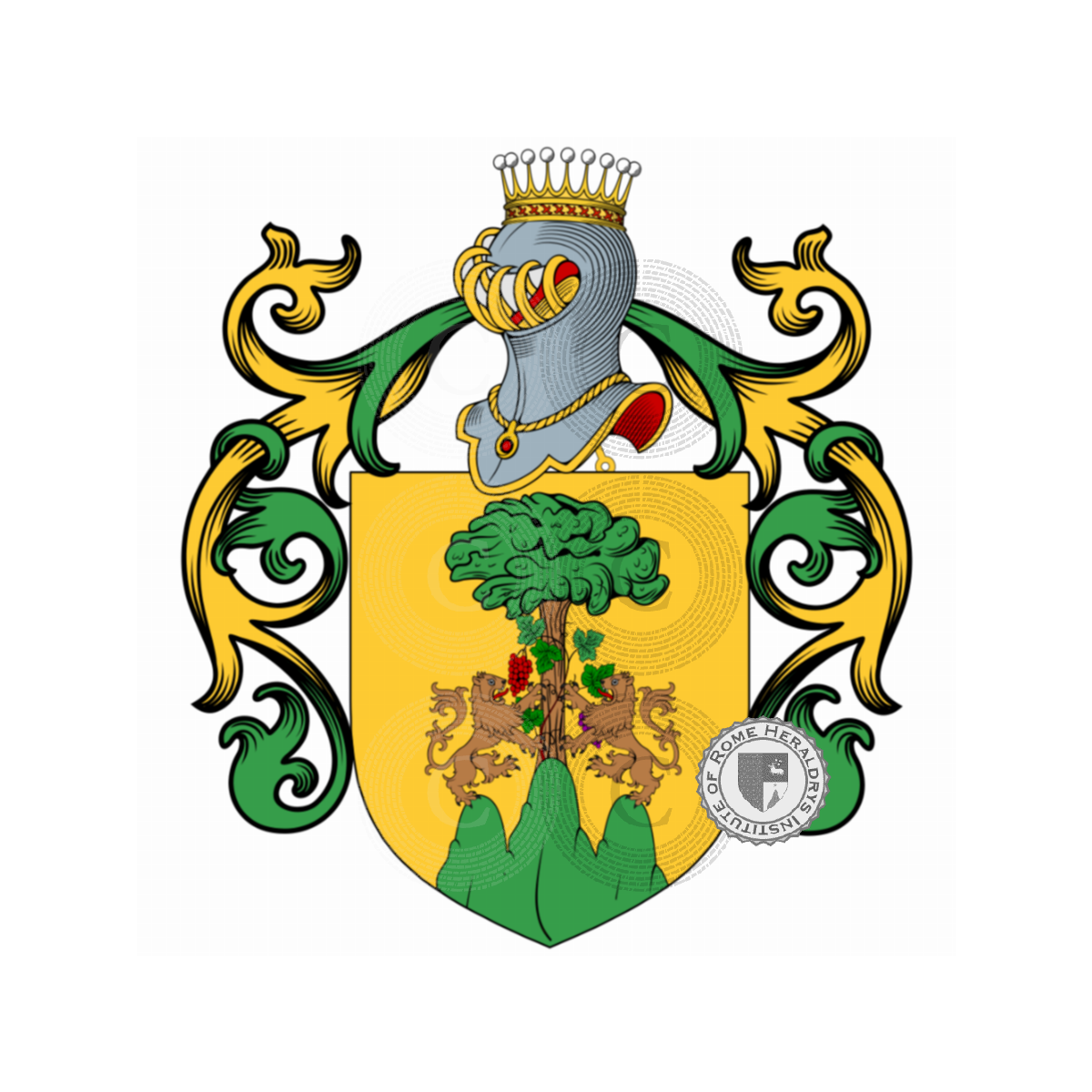 Coat of arms of familyde Vito, Vito