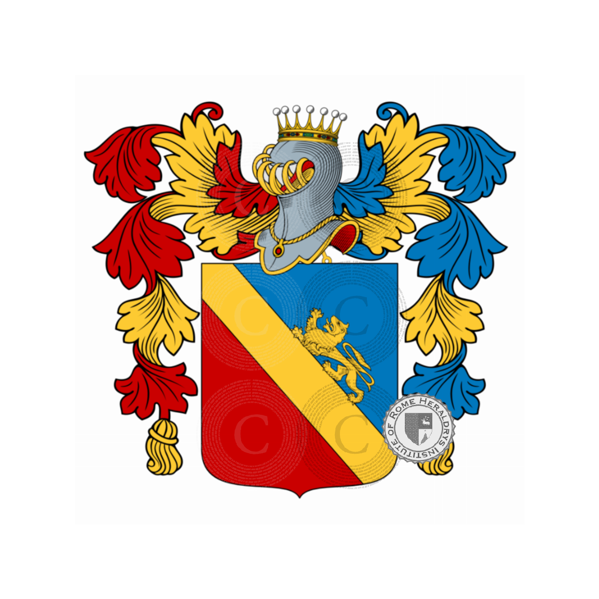 Wappen der FamilieFranza, di Francia,Franza,Frenz,Frenza