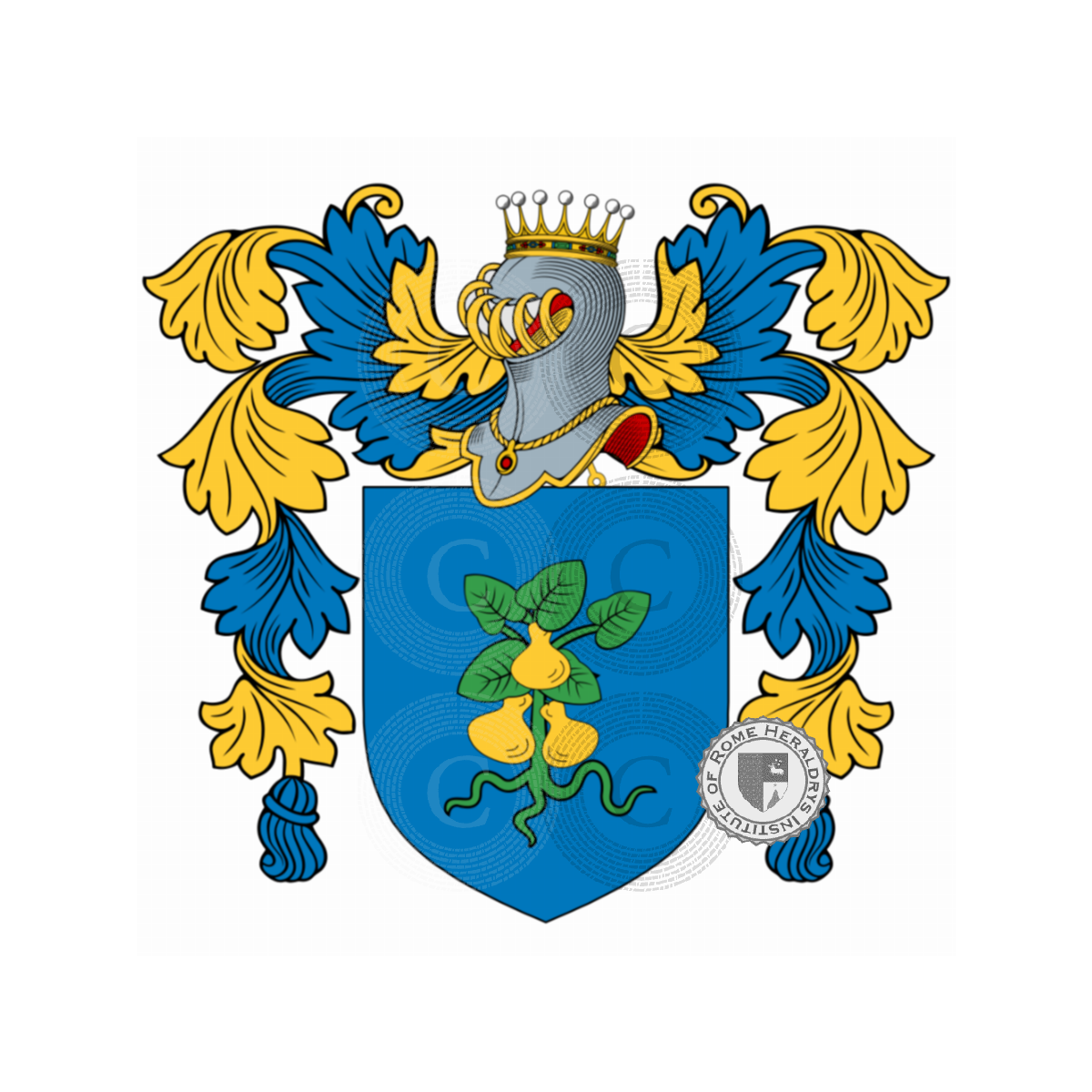 Coat of arms of familyCocuzza, Cucuzza