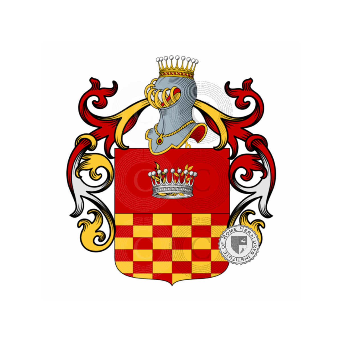 Wappen der FamilieOlivero, Olivé,Oliveri,Ollivero