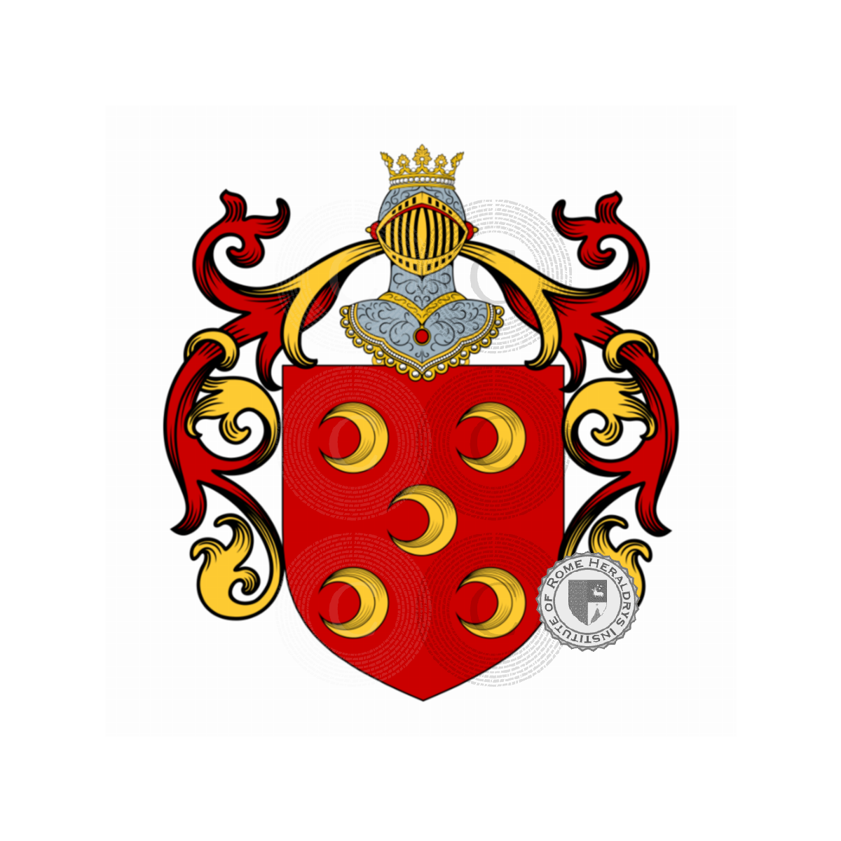 Wappen der FamiliePinto y Mendoza
