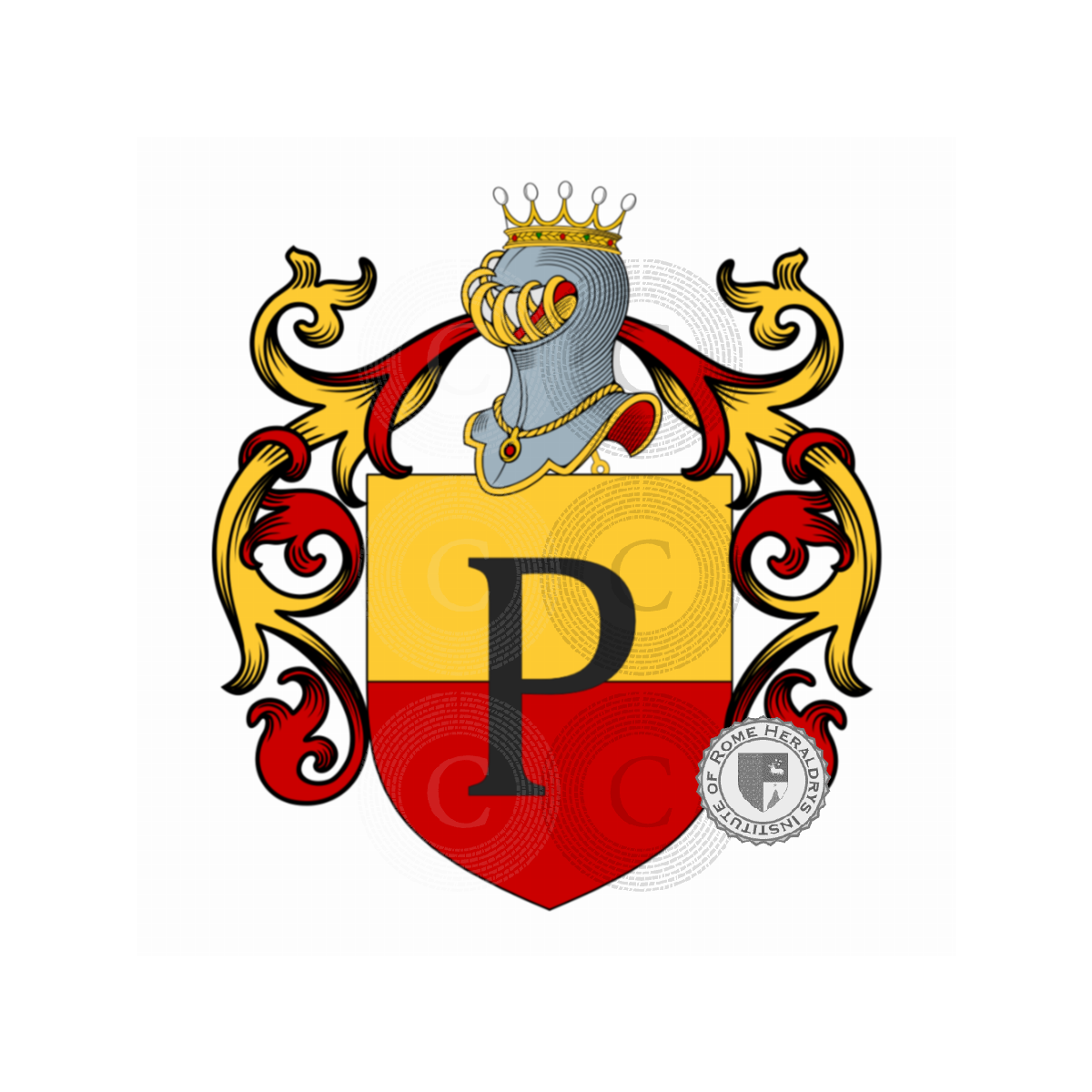 Escudo de la familiaPopolo, Popolo,Populi,Puopoli