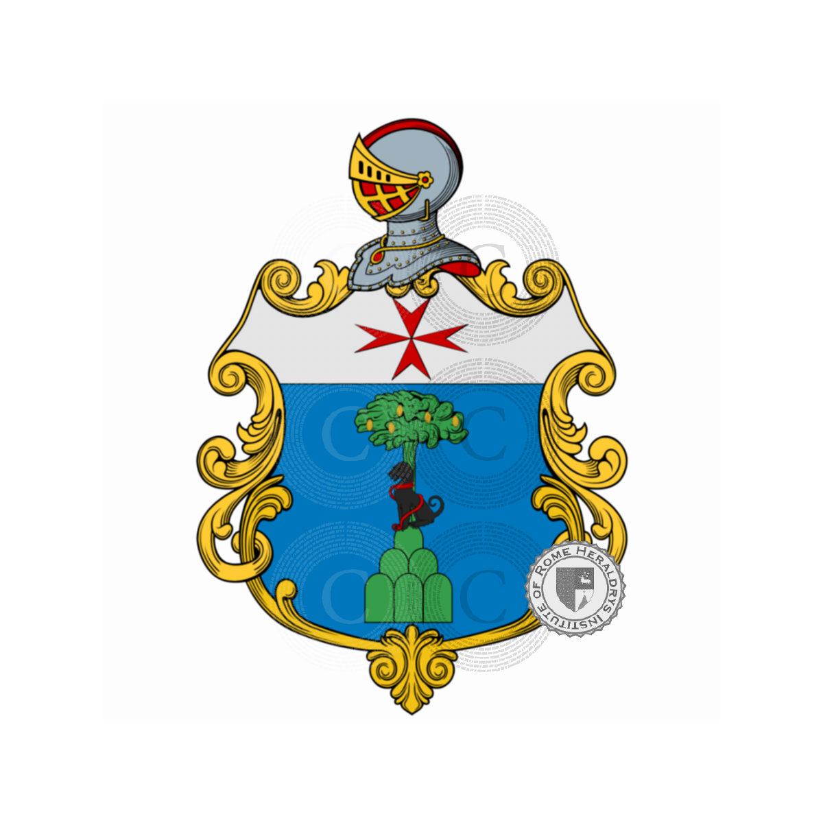 Escudo de la familiaBuonamici, Bonamici da Pugliano,Bonamici da Terrarossa,da Terrarossa