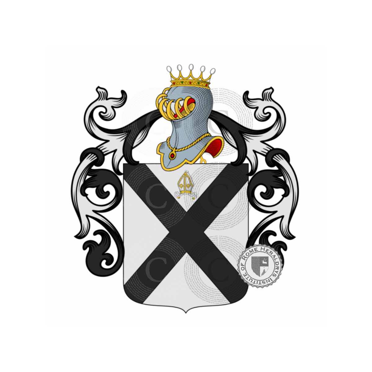 Escudo de la familiaGirolami, Girolami del Chiaro,Girolami del Testa,Girolami del Vescovo