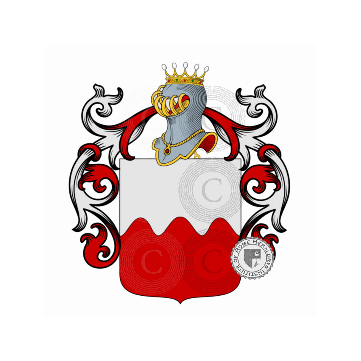 Coat of arms of familyGirolami del Testa, Girolami del Chiaro,Girolami del Testa,Girolami del Vescovo