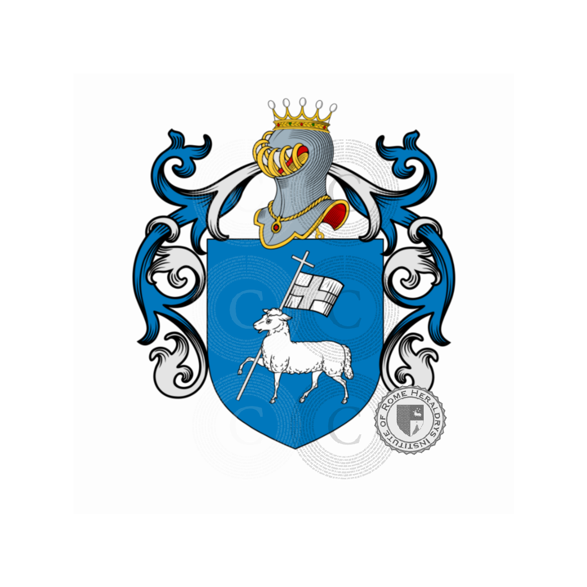 Coat of arms of familyPascalis, Pascale,Pascali,Pasquale