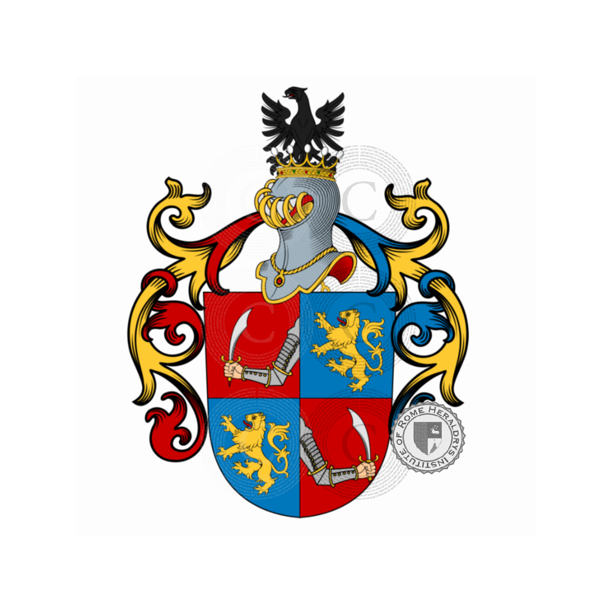Escudo de la familiavon Nordheim, Edle von Nordheim,Zueber Edle von Nordheim