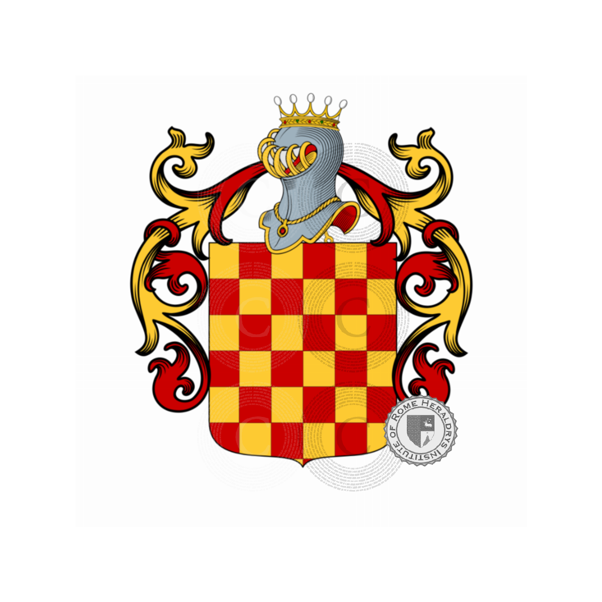 Escudo de la familiaRegis, du Roy,Réges,Reggio,Regio
