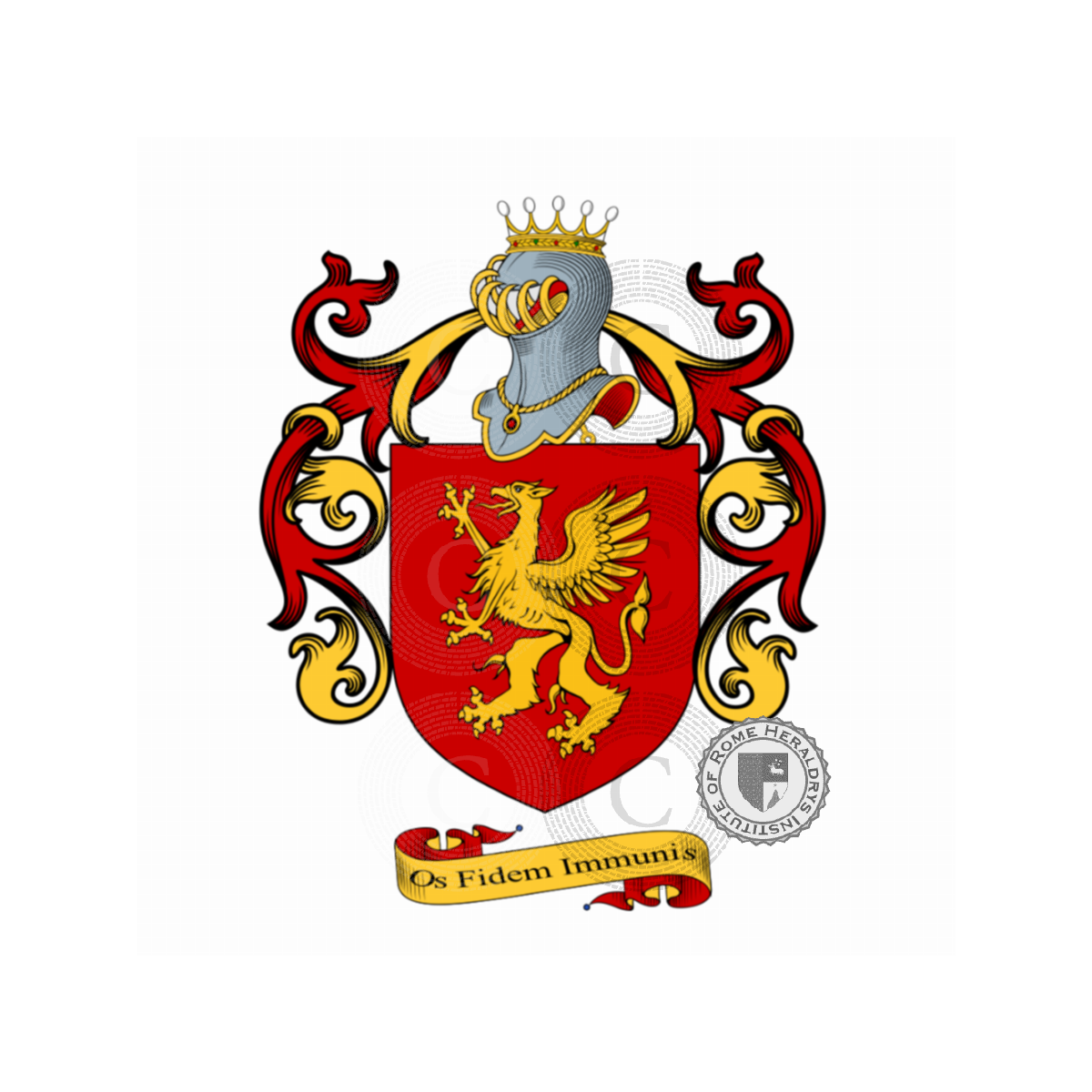 Coat of arms of familyIndelli
