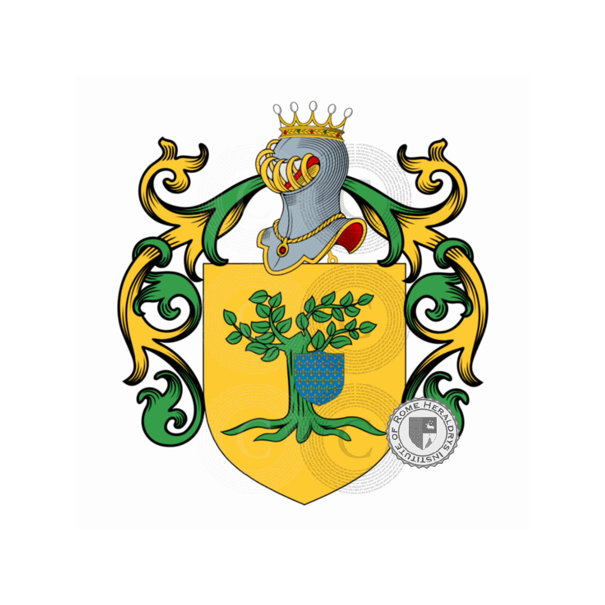 Coat of arms of familydi Lauro, Lauro