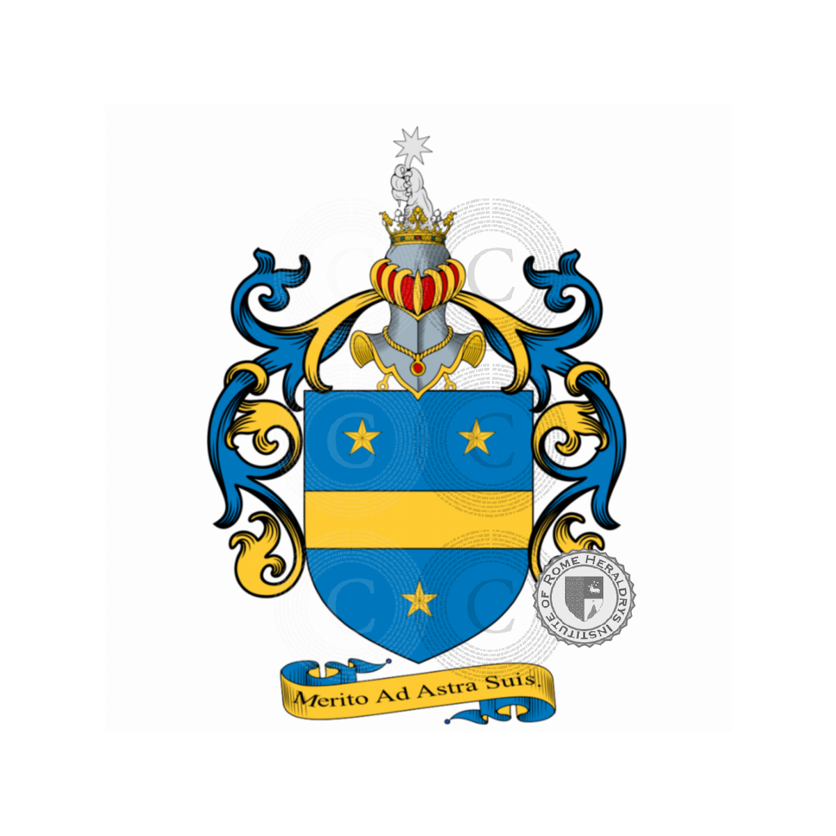 Coat of arms of familyLongo, Llonc,Longhi