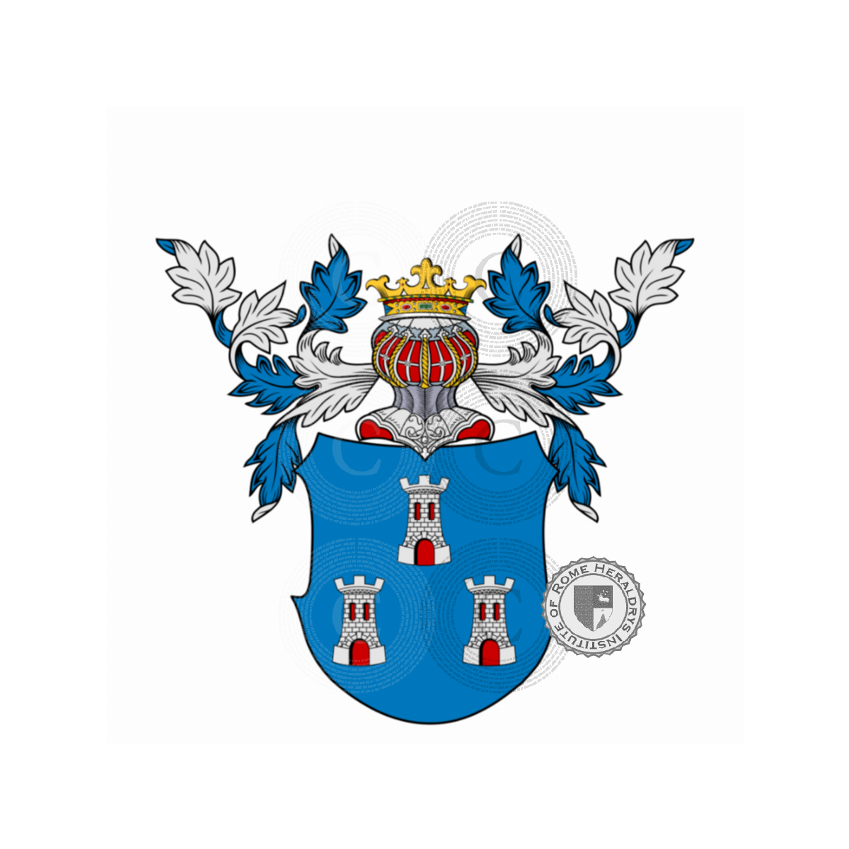 Wappen der FamilieJunker, Junker d'Ober-Conreuth,von Junker und Bigato