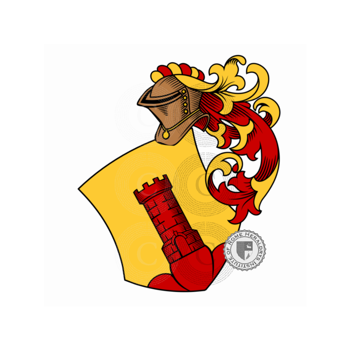 Wappen der FamilieJunker, Junker d'Ober-Conreuth,von Junker und Bigato
