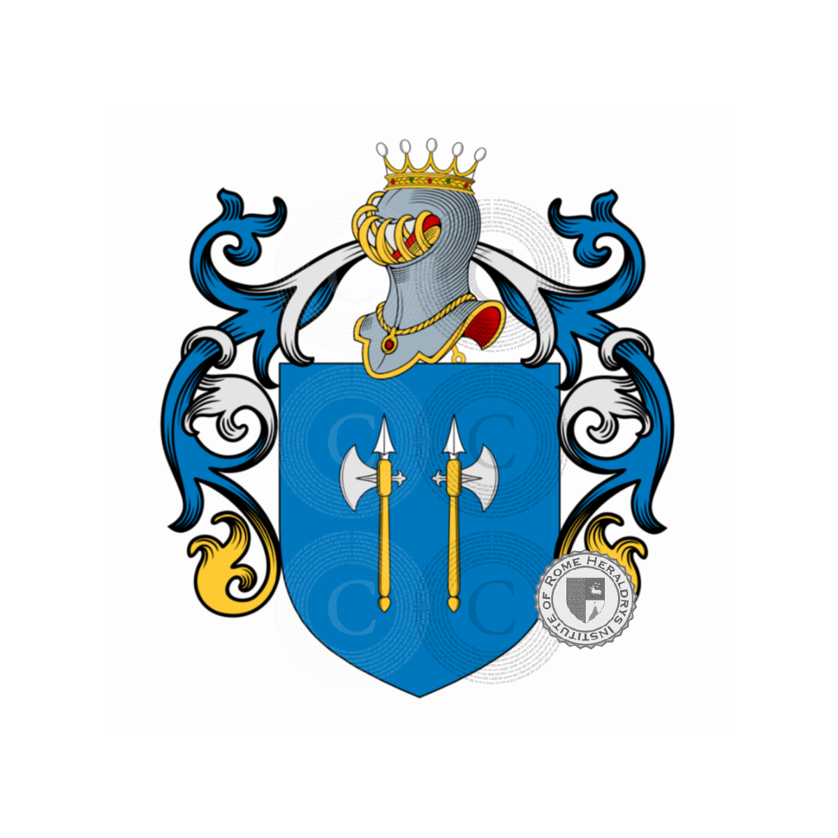 Wappen der FamilieDeliot de Cerfontaine, Deliot de Cerfontaine,Liscouët