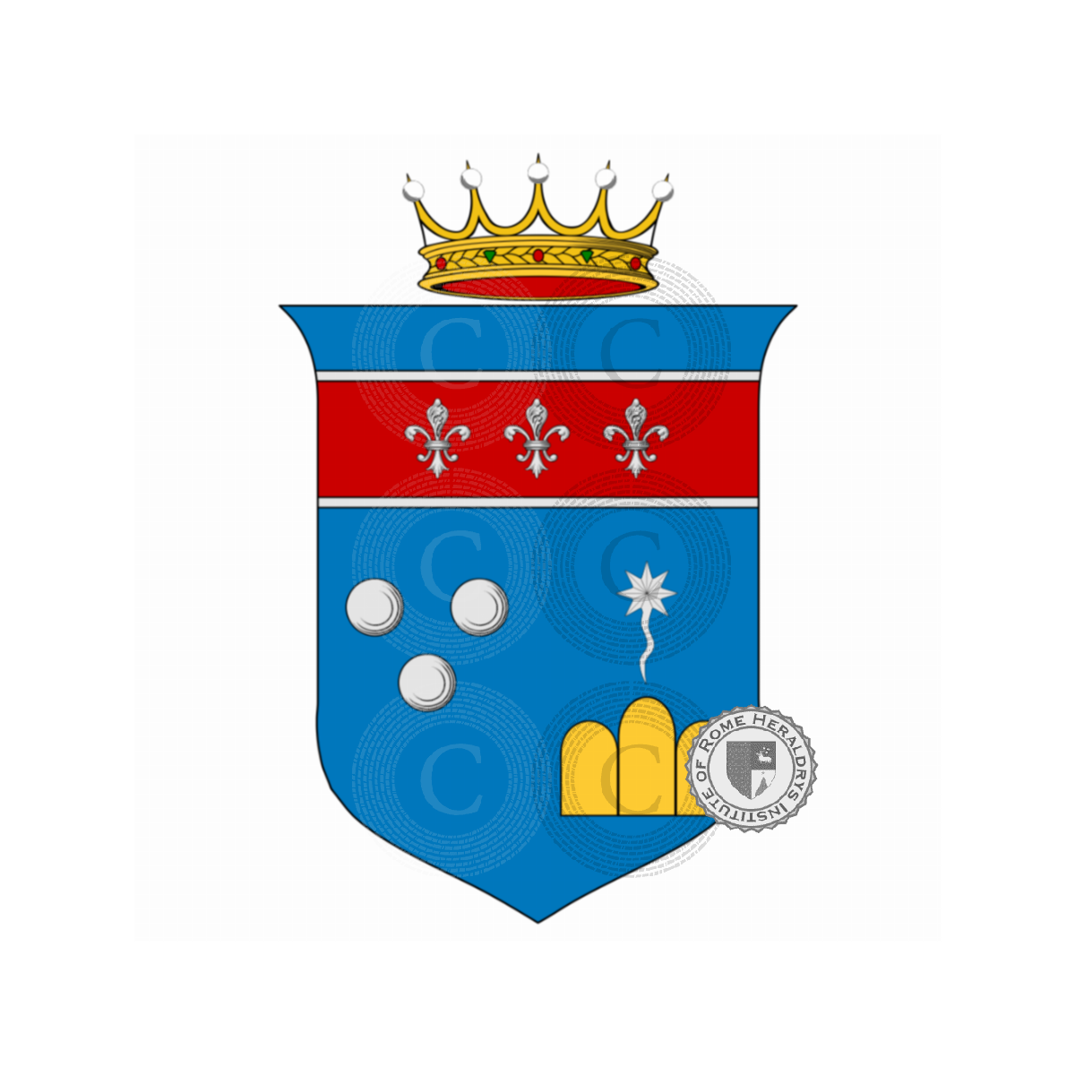 Wappen der FamilieAbati, Abbati,dell'Abate