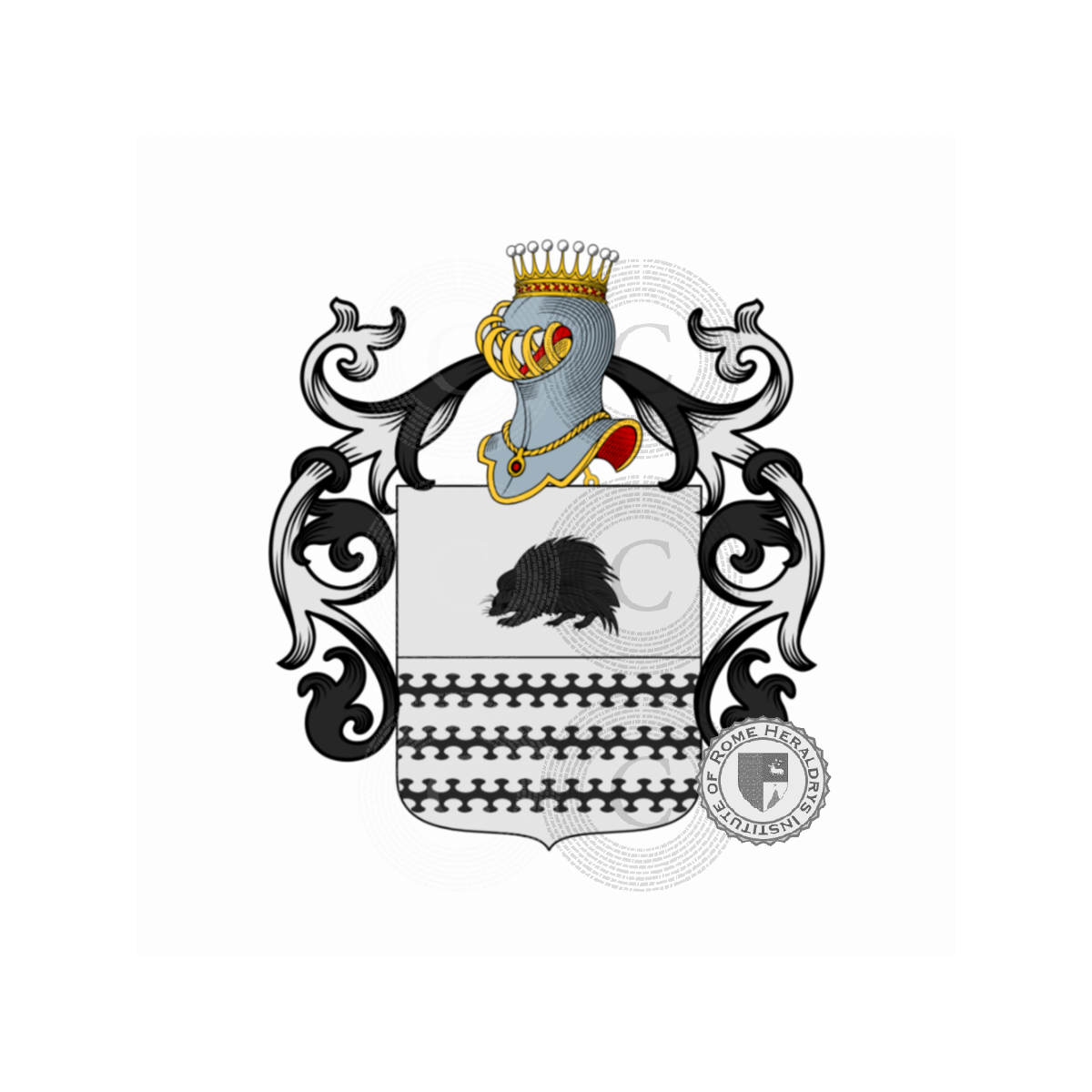 Wappen der FamilieRiccio, Riccio,Rizzo