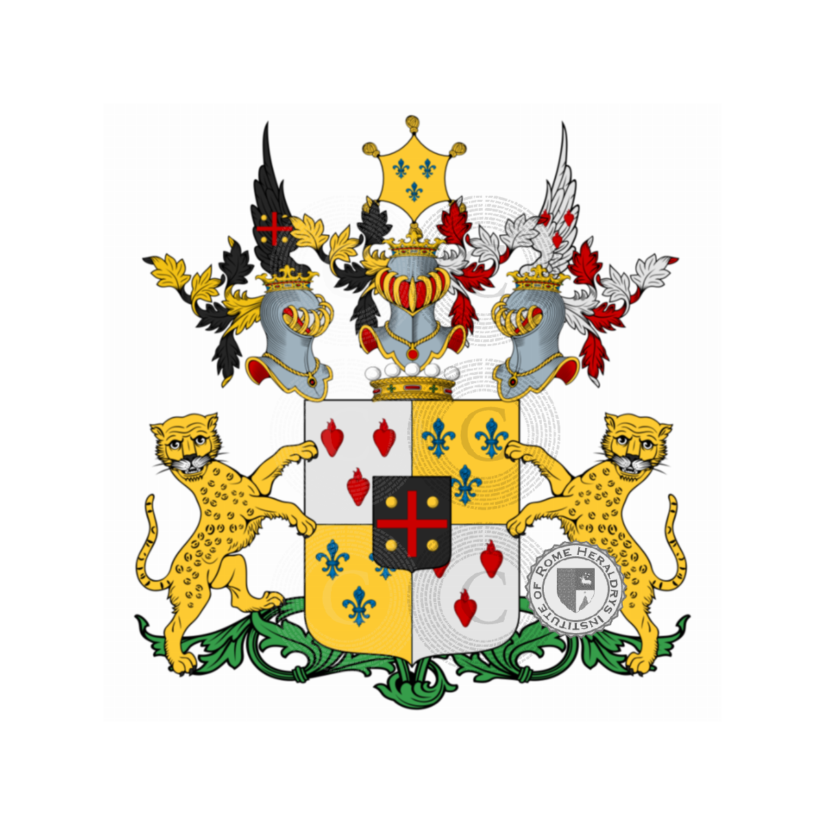 Coat of arms of familyLiebert, Vilain