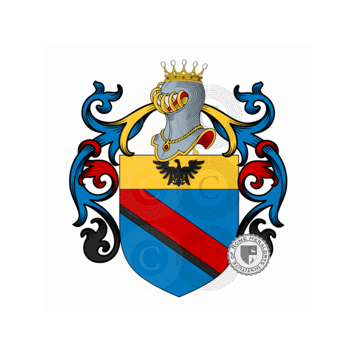 Wappen der FamilieMarchesi, Marchesi da Cortona,Marchesi de taddei
