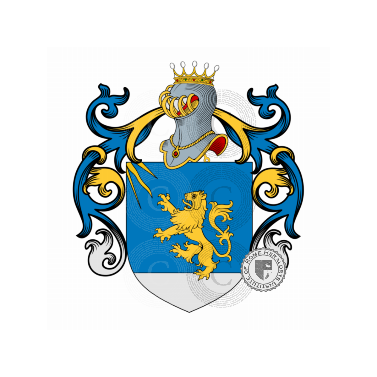 Coat of arms of familyFulcheri, Folcheri,Folcherio