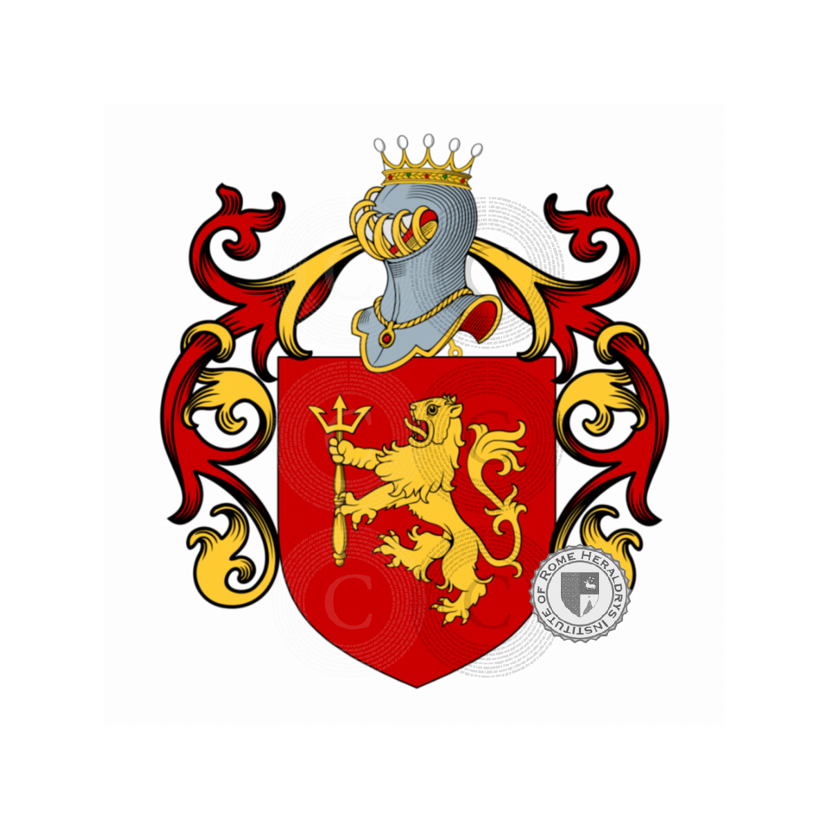 Escudo de la familiaFuclheri, Folcheri,Folcherio