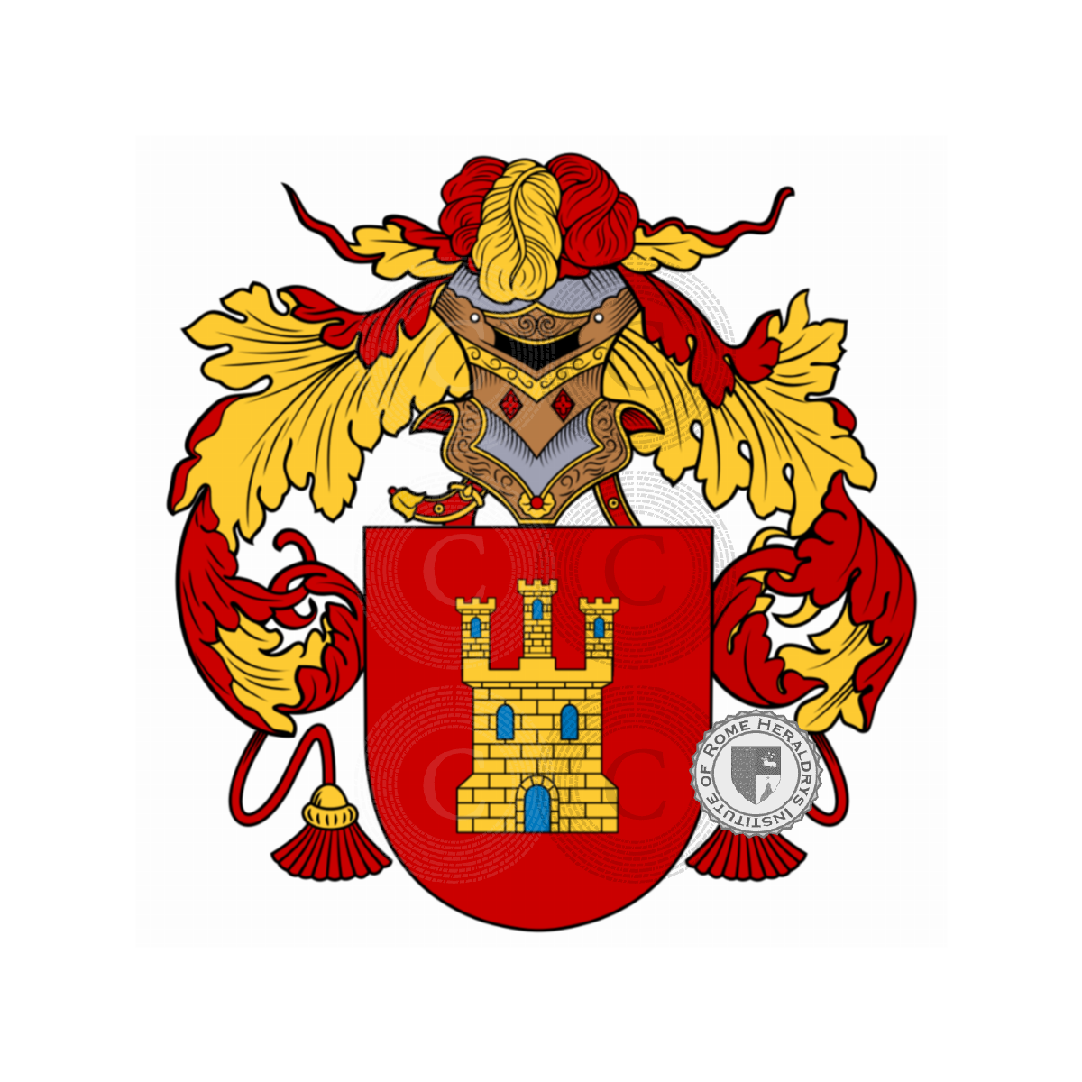 Coat of arms of familyCarrillo, del Carriglio