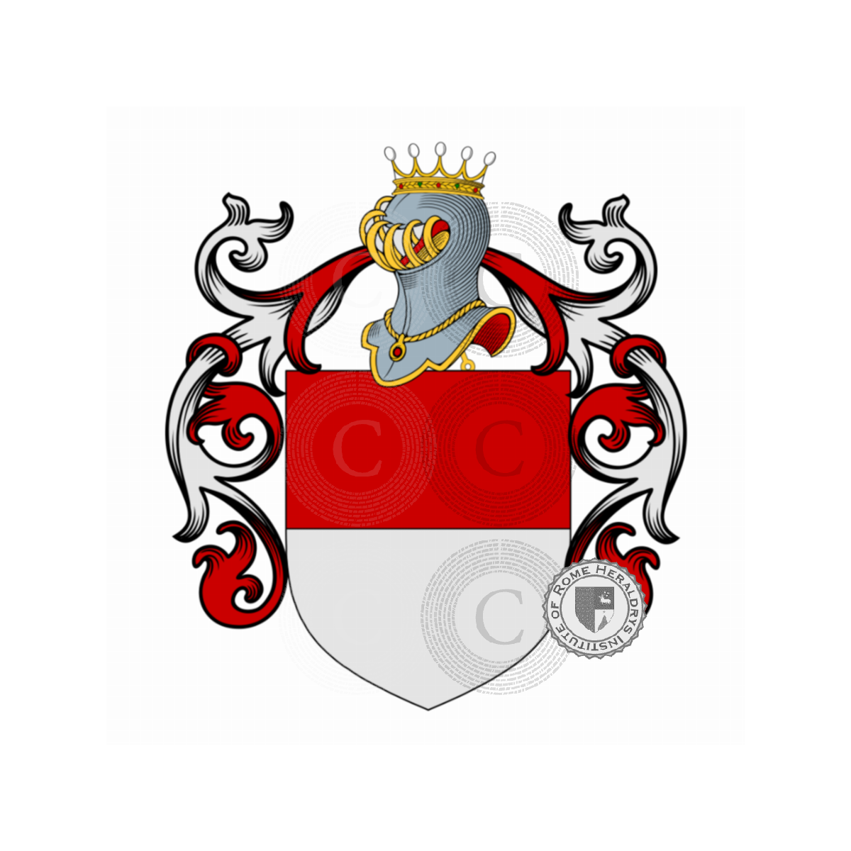 Escudo de la familiaDonati, Calfucci,di Ser Marchionne,Donati del Lion Bianco,Donati della Lunga,Donato