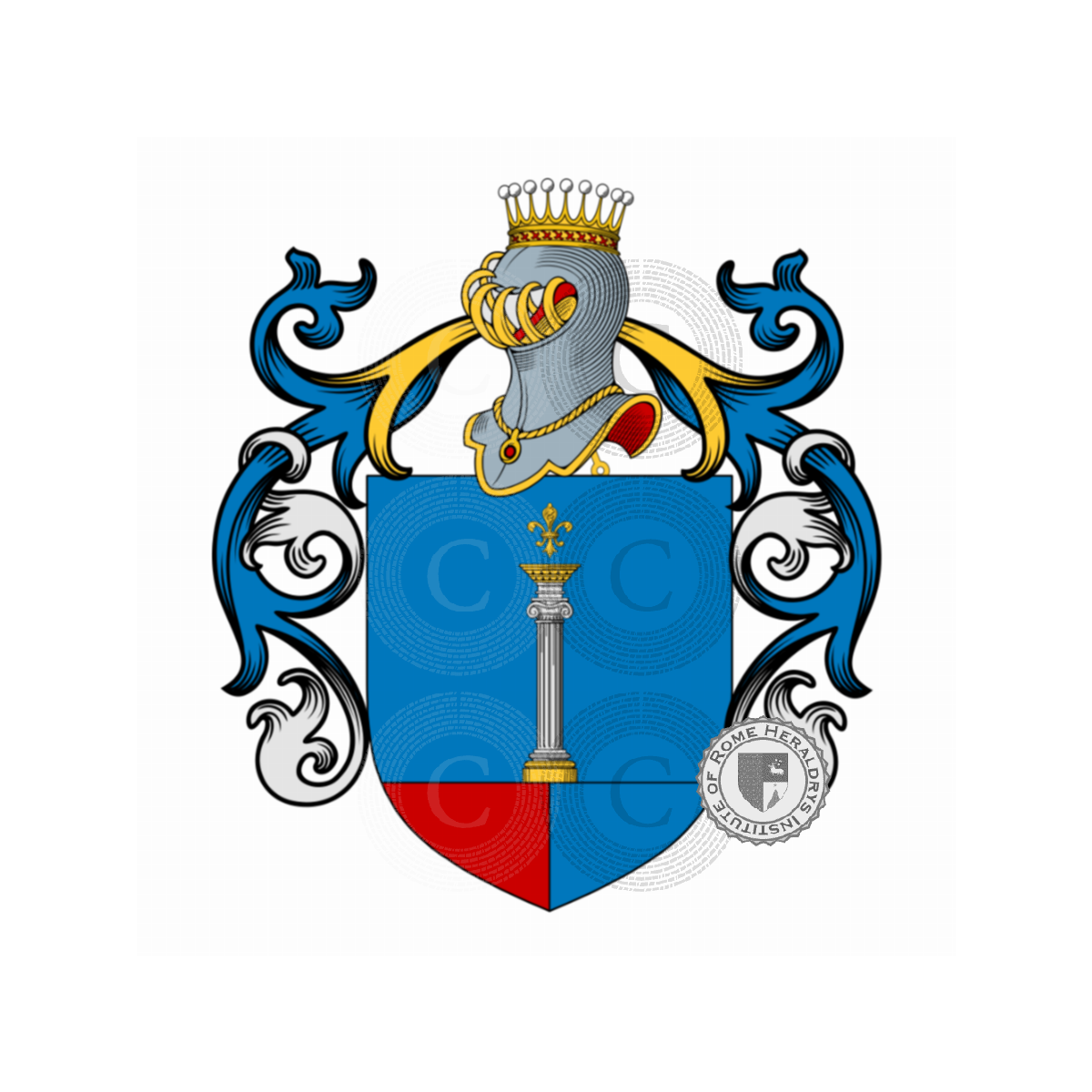 Coat of arms of familyRizzetti, Razzotto,Rizzetto
