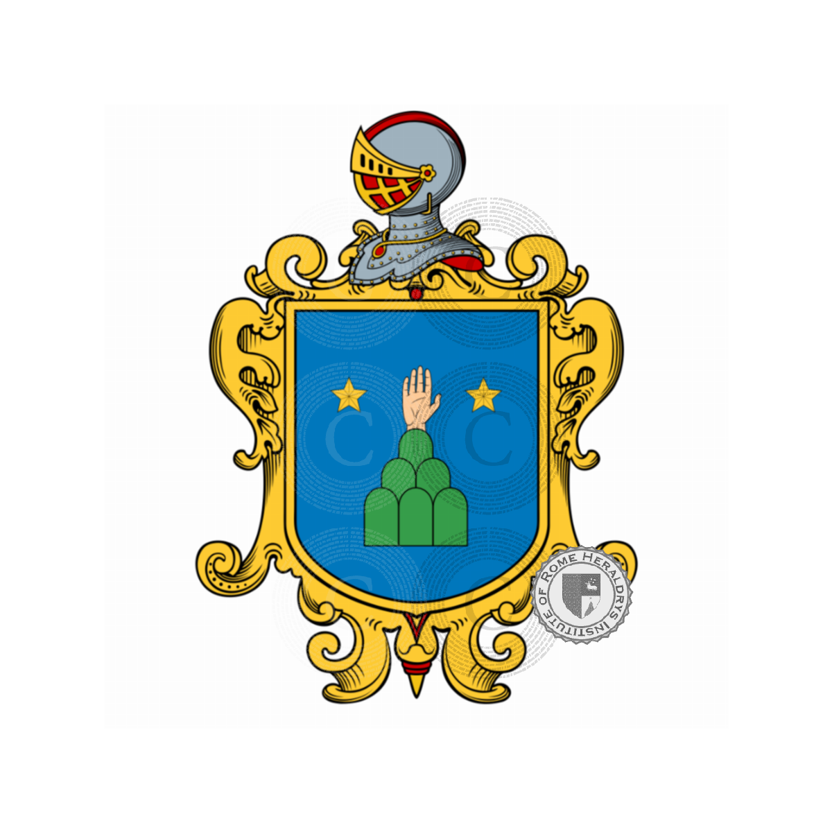 Escudo de la familiaMartini, de Martini,Martinicchio